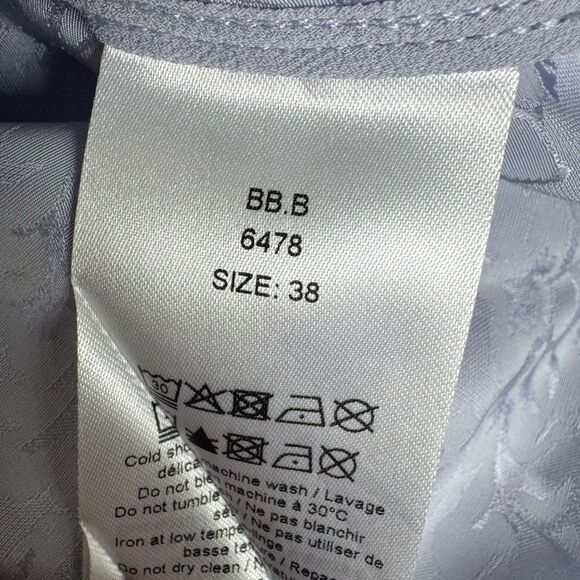 NEW GANNI Jacquard Midi Slip Dress in “Cosmic Sky” lavender - Picture 14 of 15